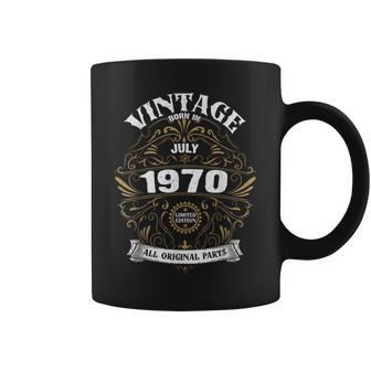 50Th Birthday Born In July 1970 50 Years Old Gifts Vintage 50Th Birthday Funny Gifts Coffee Mug | Mazezy