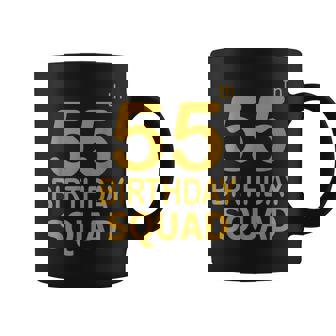 55 Birthday 55 Party Crew Squad 55Th Bday Group Birthday Coffee Mug - Thegiftio