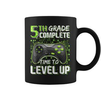 5Th Grade Complete Time To Level Up Happy Last Day Of School Coffee Mug | Mazezy DE
