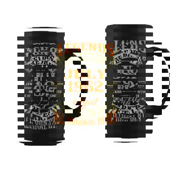 60Th Birthday Gift Legends Born In July 1962 60 Years Old 60Th Birthday Funny Gifts Coffee Mug | Mazezy