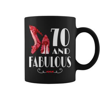 70Th Birthday Im 70 And Fabulous Coffee Mug | Mazezy