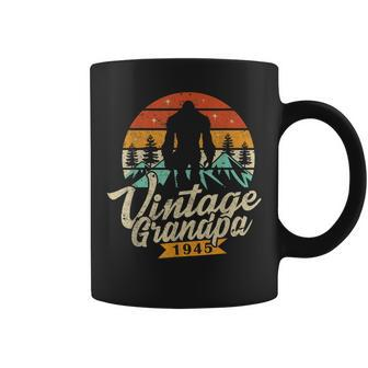 75Th Bigfoot Grandpa Birthday Vintage 1945 Gift Coffee Mug | Mazezy