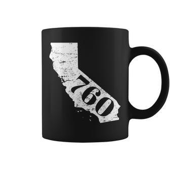 760 Area Code Barstow And Palm Springs California Coffee Mug | Mazezy DE