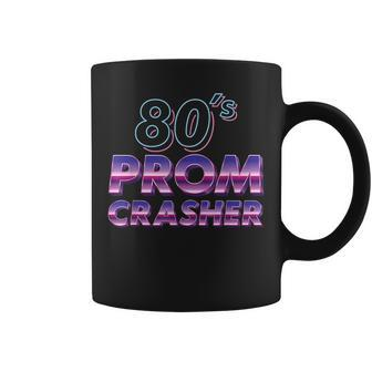 80S Prom Party Crasher Funny Prom Theme Costume Halloween Coffee Mug | Mazezy