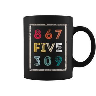 8675309 Nostalgic And Funny 80S & 90S Coffee Mug - Monsterry