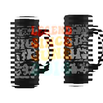 9 Years Old Legend Since June 2014 9Th Birthday Coffee Mug | Mazezy