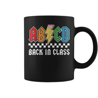 Abcd Back In Class Rocks Back To School Boys Girls Teacher Coffee Mug