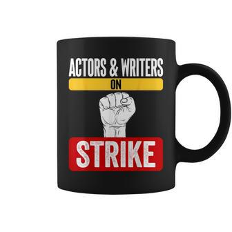 Actors And Writers On Strike I Stand With Writers Guild Wga Coffee Mug | Mazezy UK