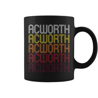Acworth Ga Vintage Style Georgia Coffee Mug | Mazezy