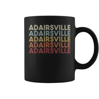 Adairsville Georgia Adairsville Ga Retro Vintage Text Coffee Mug | Mazezy UK