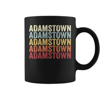 Adamstown Pennsylvania Adamstown Pa Retro Vintage Text Coffee Mug | Mazezy