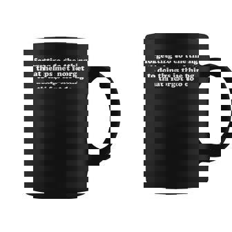 Adhd Forgetting To Do The Thing Quote Coffee Mug | Mazezy