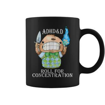 Adhd&D Roll For Concentration Apparel Coffee Mug - Seseable