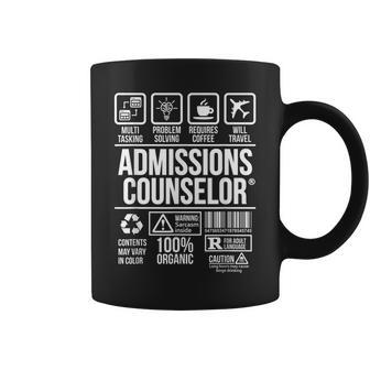Admissions Counselor Job Profession Dw Coffee Mug | Mazezy