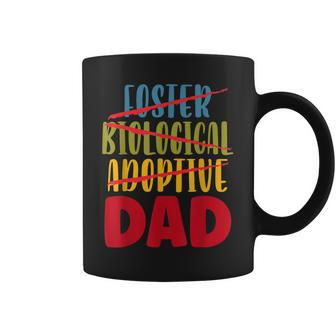 Adoptive Dad Adoption Announcement Foster Father Gotcha Day Coffee Mug | Mazezy