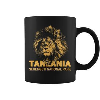 Africa Serengeti National Park African Safari Lion Coffee Mug | Mazezy