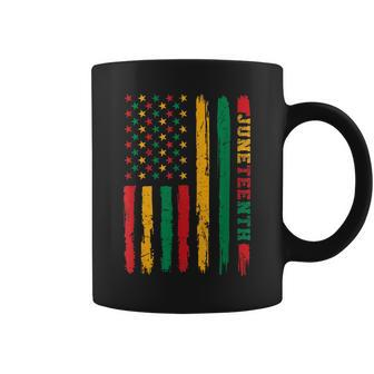 African American History Junenth Flag 1865 Coffee Mug - Seseable