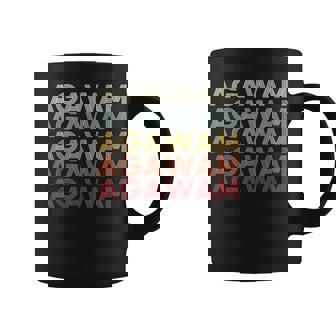 Agawam Massachusetts Agawam Ma Retro Vintage Text Coffee Mug | Mazezy
