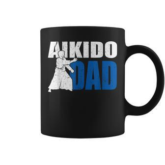 Aikido Dad Idea Self Defense Cool Aikido Uniform Coffee Mug | Mazezy