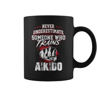 Aikido Never Underestimate Coffee Mug - Seseable