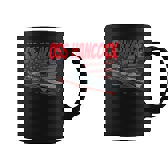 Aircraft Carrier Uss Hancock Cv-19 Cva-19 Grandpa Dad Son Coffee Mug - Thegiftio