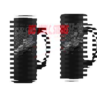 Aircraft Carrier Uss John C Stennis Cvn-74 Grandpa Dad Son Coffee Mug - Thegiftio