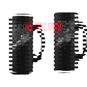 Aircraft Carrier Uss John C Stennis Cvn-74 Grandpa Dad Son Coffee Mug - Thegiftio