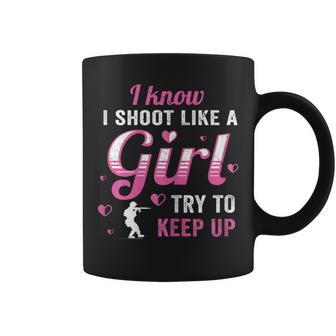 Airsoft Sports Lover Vintage Airsofting Girl Coffee Mug | Mazezy