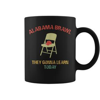 Alabama Brawl Chair A Mass Brawl Breaks Out On Alabama Coffee Mug - Seseable