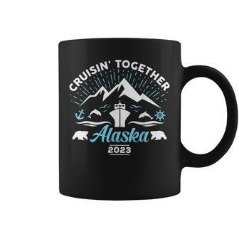 Alaska Cruise 2023 Family Friends Group Travel Matching Coffee Mug - Thegiftio UK