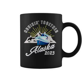 Alaska Cruise Vacation 2023 Cruisin Together Vacation Coffee Mug - Seseable