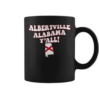 Albertville Alabama Y'all Al Southern Vacation Coffee Mug | Mazezy DE