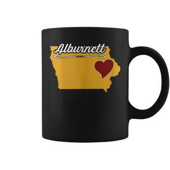 Alburnett Iowa Ia Usa Cute Souvenir Merch Us City State Coffee Mug | Mazezy