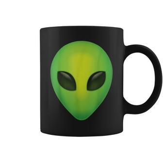 Alien Head T Colorful Alien Rave Believe Coffee Mug - Seseable