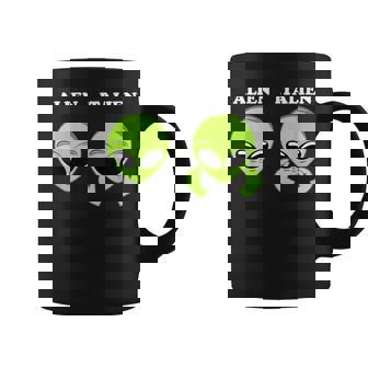 Alien Vs Italy Meme I Alien Or Italians Fun Coffee Mug | Mazezy