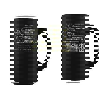 All American Dad 4Th Of July Fathers Day Camo Flag Coffee Mug | Mazezy