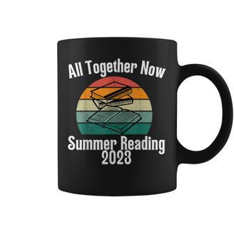 All Together Now Summer Reading 2023 Funny Librarians Coffee Mug | Mazezy