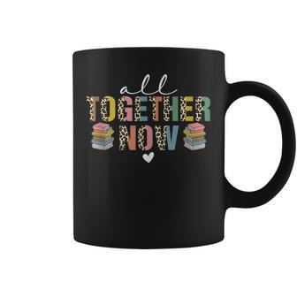 All Together Now Summer Reading 2023 Leopard Book Lover Coffee Mug | Mazezy
