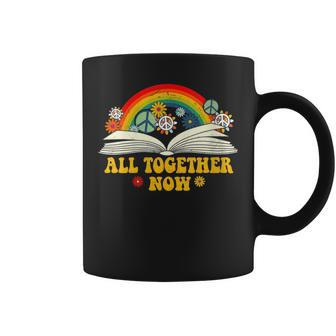 All Together Now Summer Reading Program 2023 Book Rainbow Gift For Womens Coffee Mug | Mazezy
