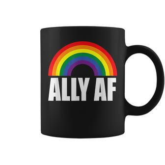 Ally Af Gay Pride Month Lgbt Pride Rainbow Coffee Mug - Thegiftio UK