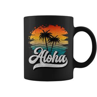 Aloha Hawaii Lover Hawaii Retro Aloha Visiting Hawaii Coffee Mug | Mazezy