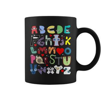 Alphabet Lore A-Z I Love You Letter For Kids Boys And Girls Coffee Mug | Mazezy