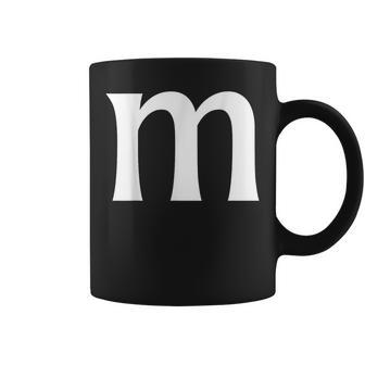 Alphabet M Family Letter M Halloween Costumes Coffee Mug - Monsterry