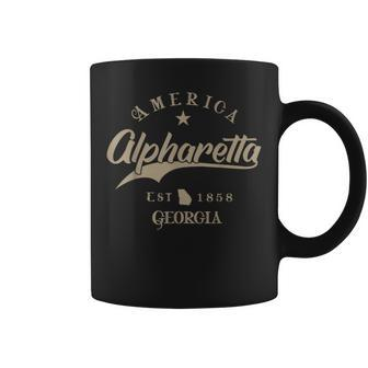 Alpharetta Ga Georgia Coffee Mug | Mazezy