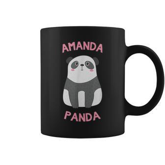 Amanda Panda Bear Coffee Mug | Mazezy AU
