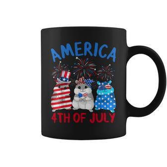 America 4Th Of July Guinea Pig Fireworks Independence Day Coffee Mug - Monsterry AU