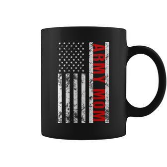 American Flag Army Mom Army Mother Coffee Mug | Mazezy DE