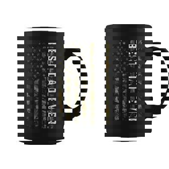 American Flag Camo Fathers Day Best Dad Patriotic Father Day Coffee Mug | Mazezy