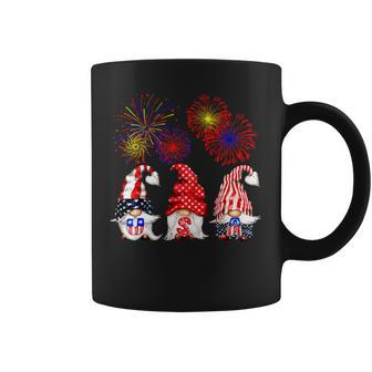 American Patriotic Gnomes Usa Independence Day 4Th Of July 2 Coffee Mug - Monsterry