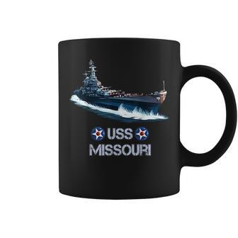 American World War 2 Naval Battleship Uss Missouri Coffee Mug - Thegiftio UK